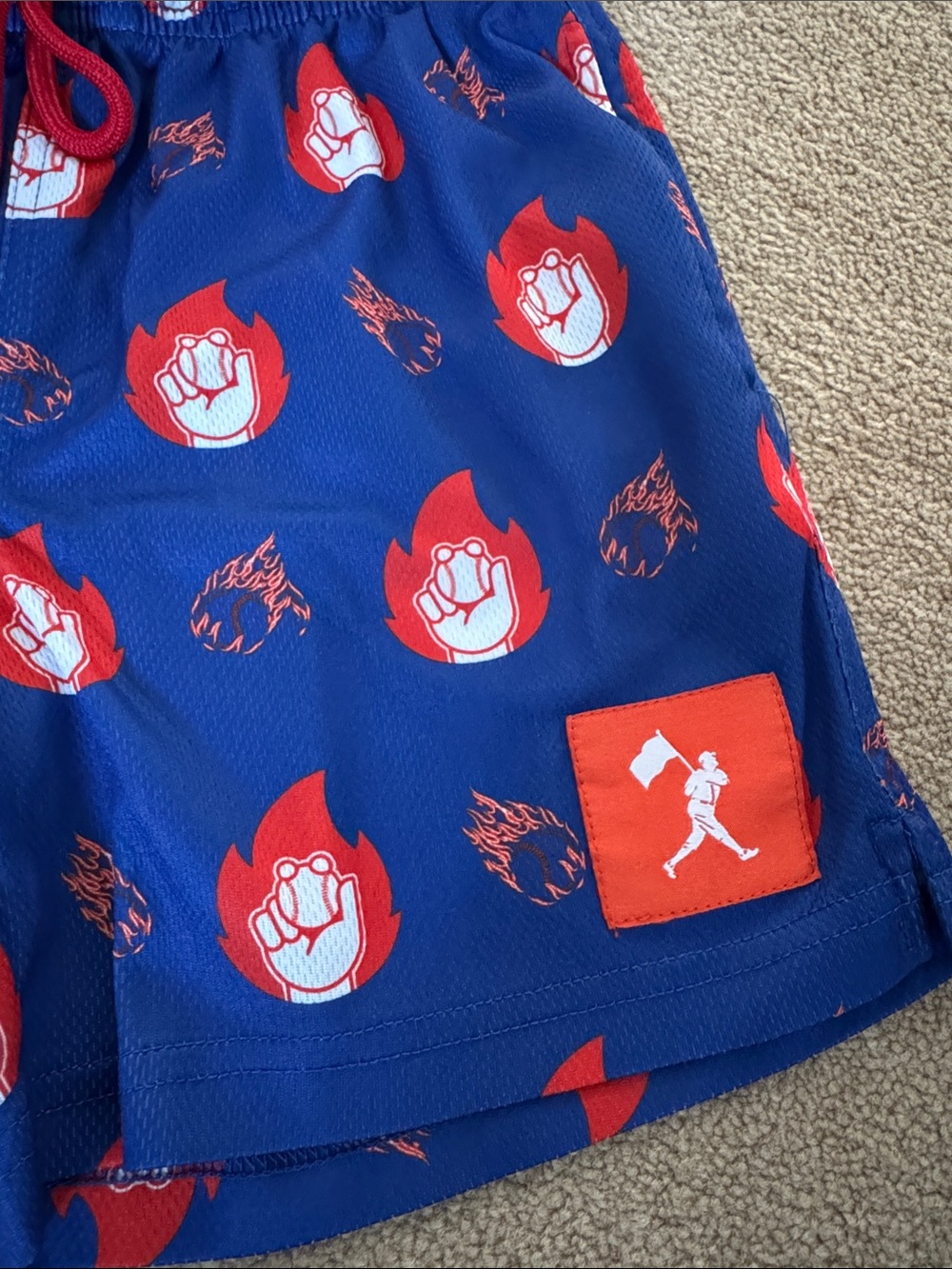 Baseballism Flame Thrower Shorts - Picture 2 of 3